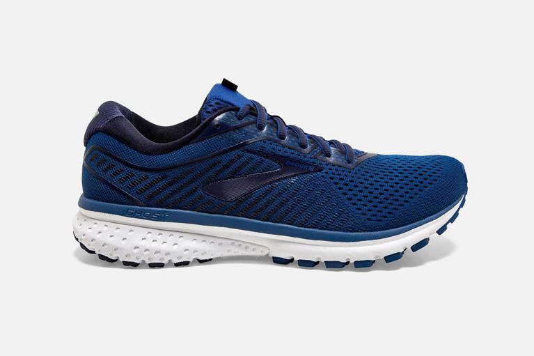 Brooks GHOST 12 Road Running Shoes Mens Online - Blue (MDY642073)